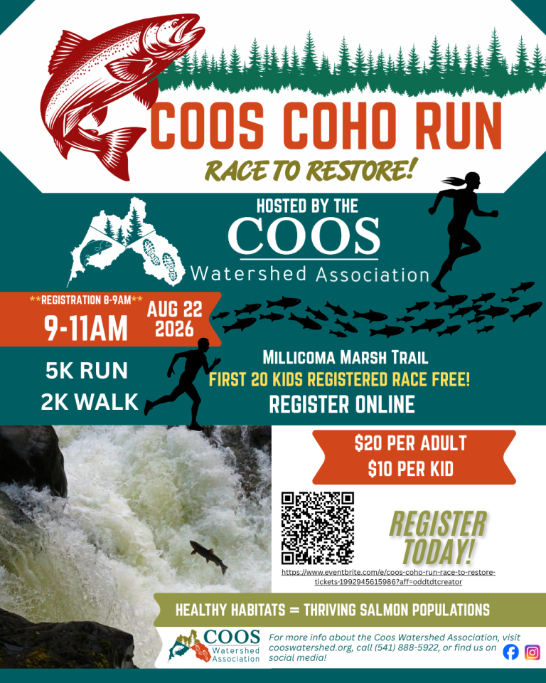 Coos Coho Run Flyer Insta